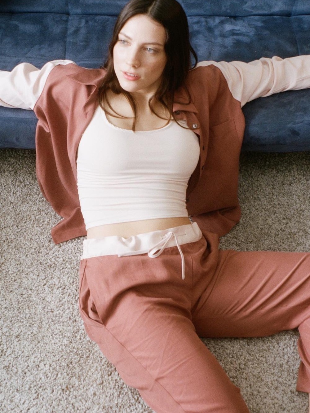 Soft Focus Pajama Set - Picture 5 of 16